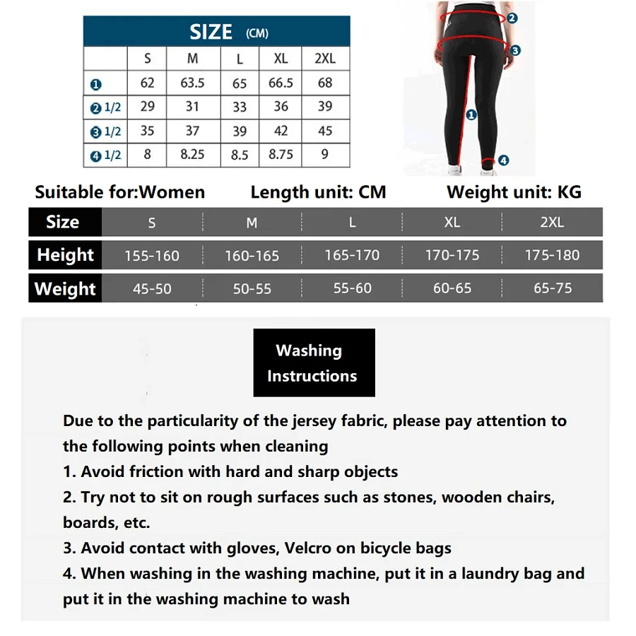 Lameda Long Pants With Pad Womens Cycling Pants Breathable Cycling Clothes For Women Anti-slip Bicycle Clothing