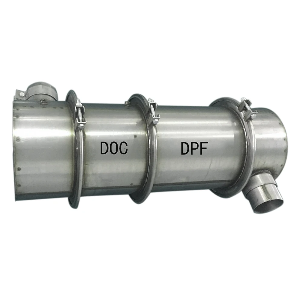 Kustomisasi Produsen Sistem Mesin Truk DPF Filter Partikulat Konverter Katalitik SKOUIO 54
