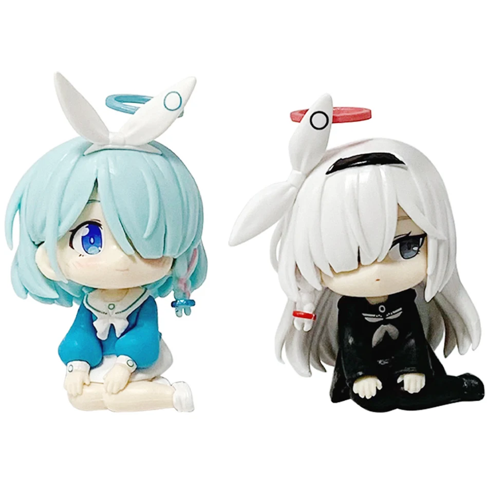 Op voorraad Blauw Archief Plana Arona Figuur PVC Anime Verzamel Anime Karakters Ornamenten Leuke Cartoon Festival Kerstcadeau