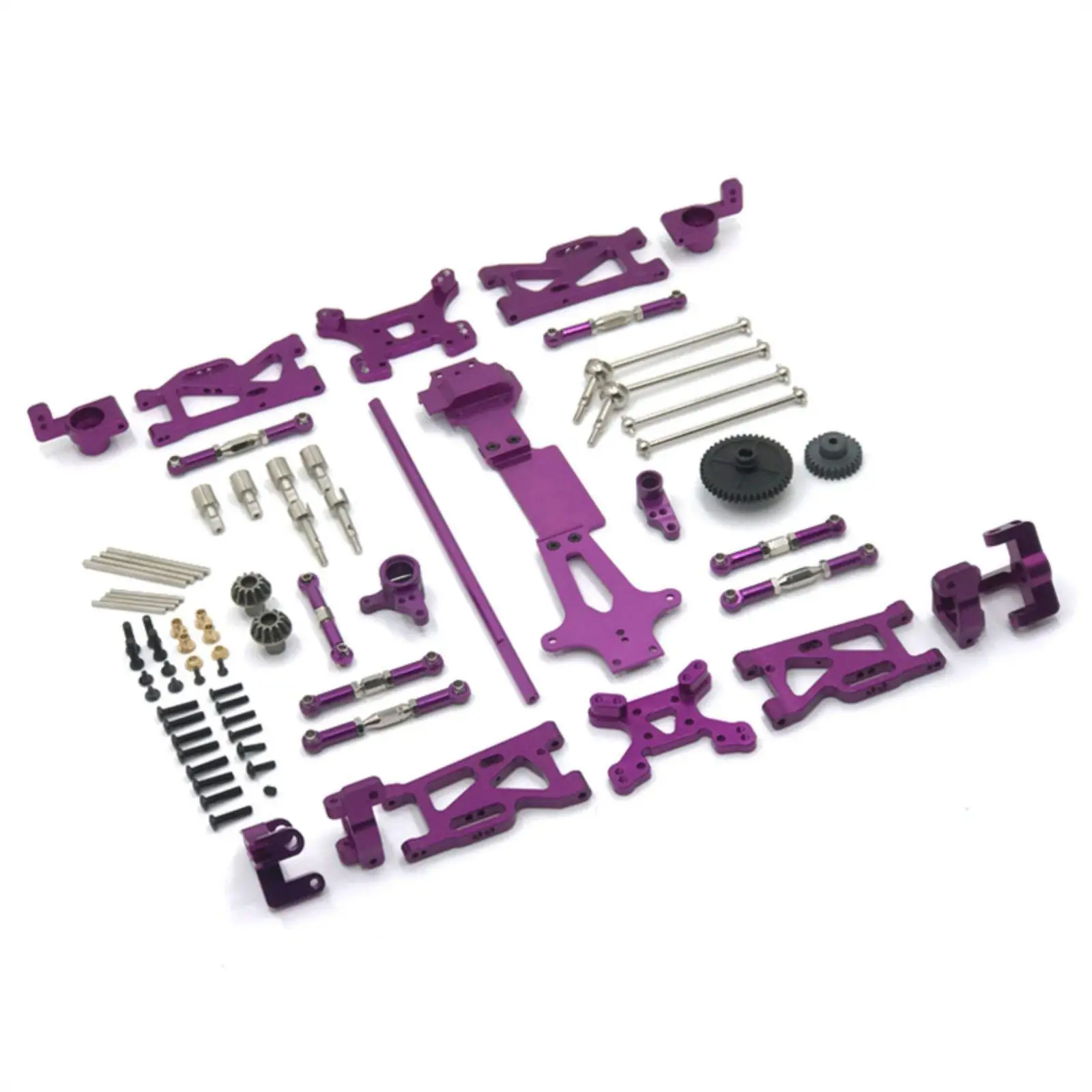 RC Car CVD Axle Set High Strength RC Car Control Arm Set Alloy Parts for WLtoys