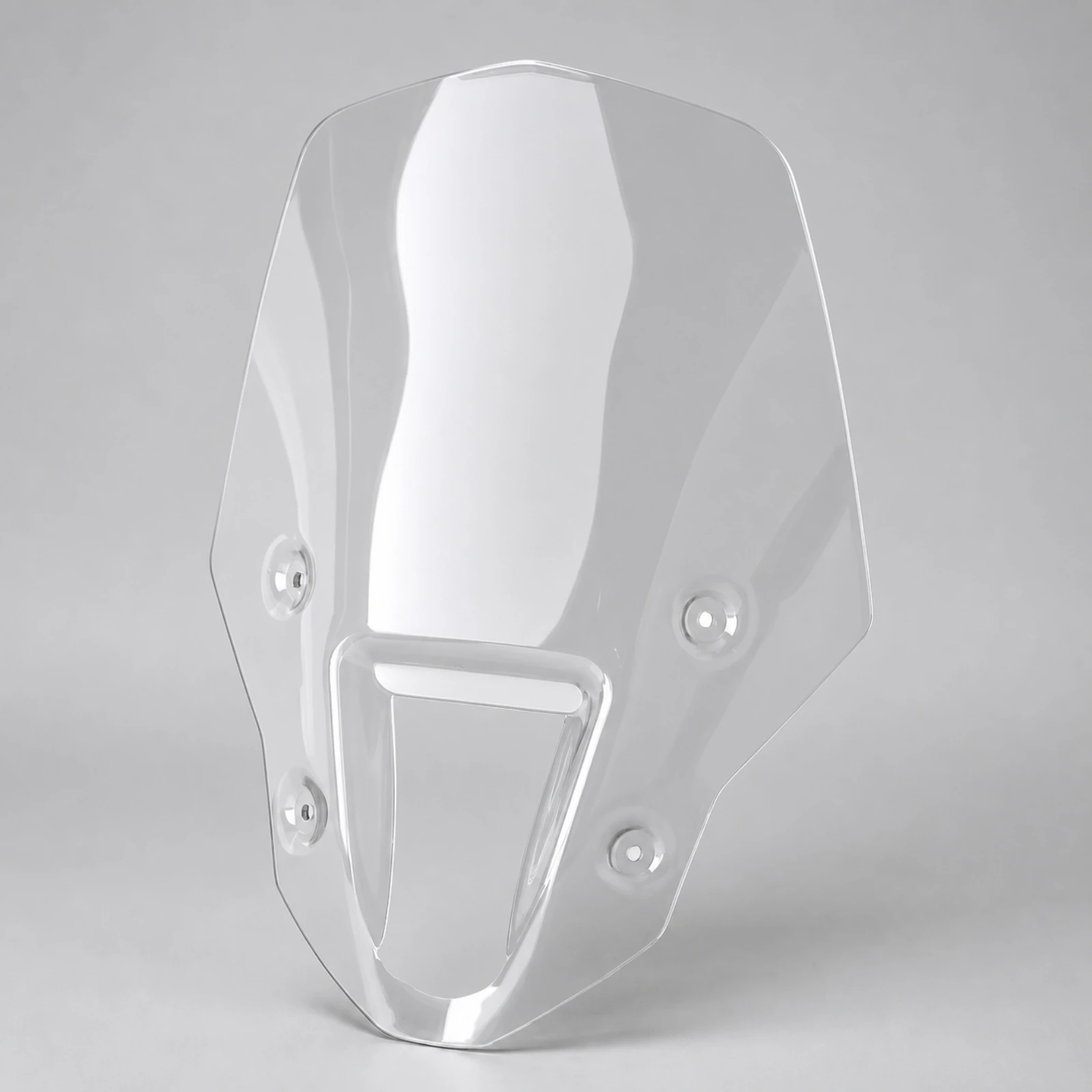 Motorcycle XL750 Touring Model Windshield Glossy Windshield with Central Ventilation Opening Wind Deflector Raised