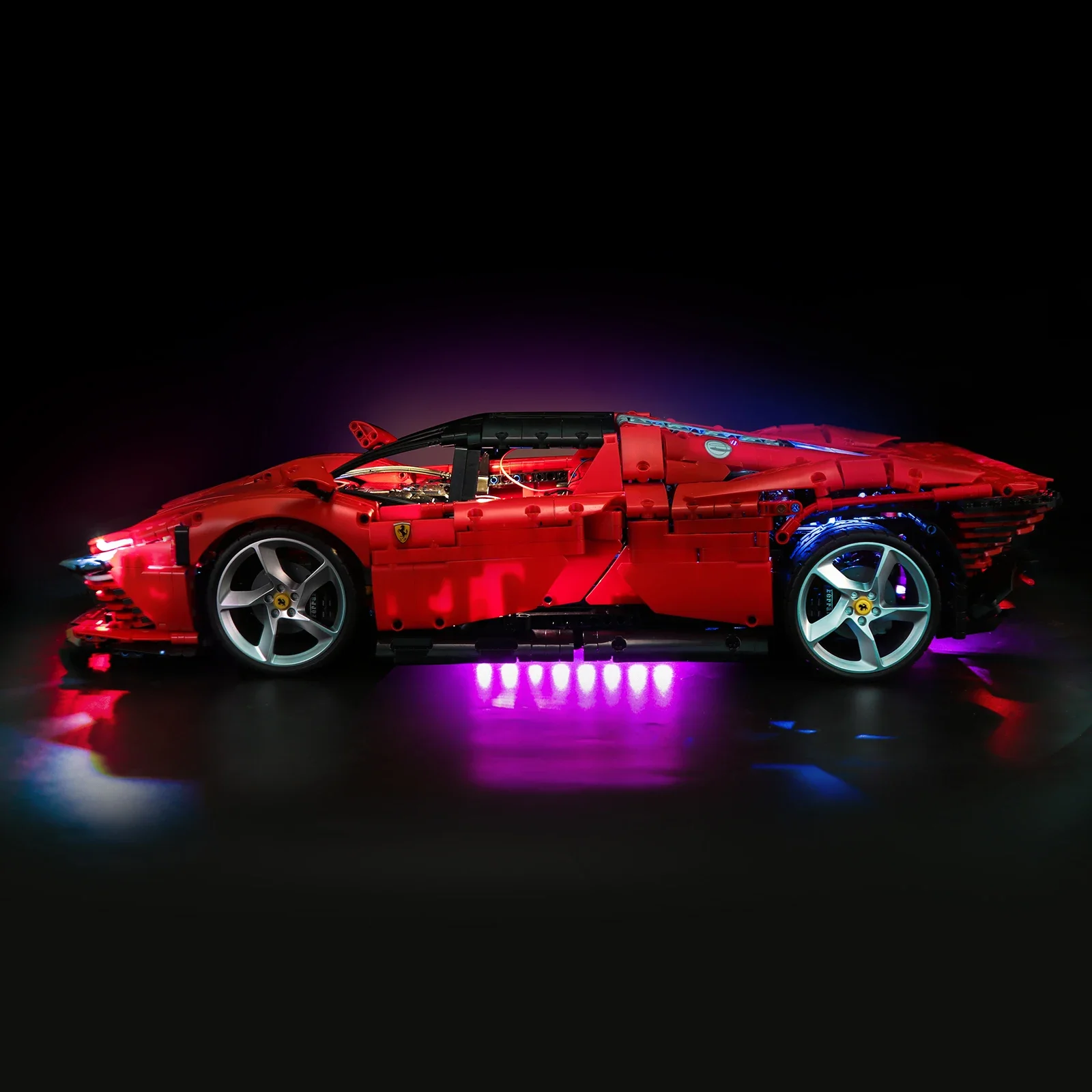 Luz LED Compatible con Daytona SP3 42143 bloques de construcción lámpara de Control remoto (no incluye bloques de construcción) regalo de Navidad