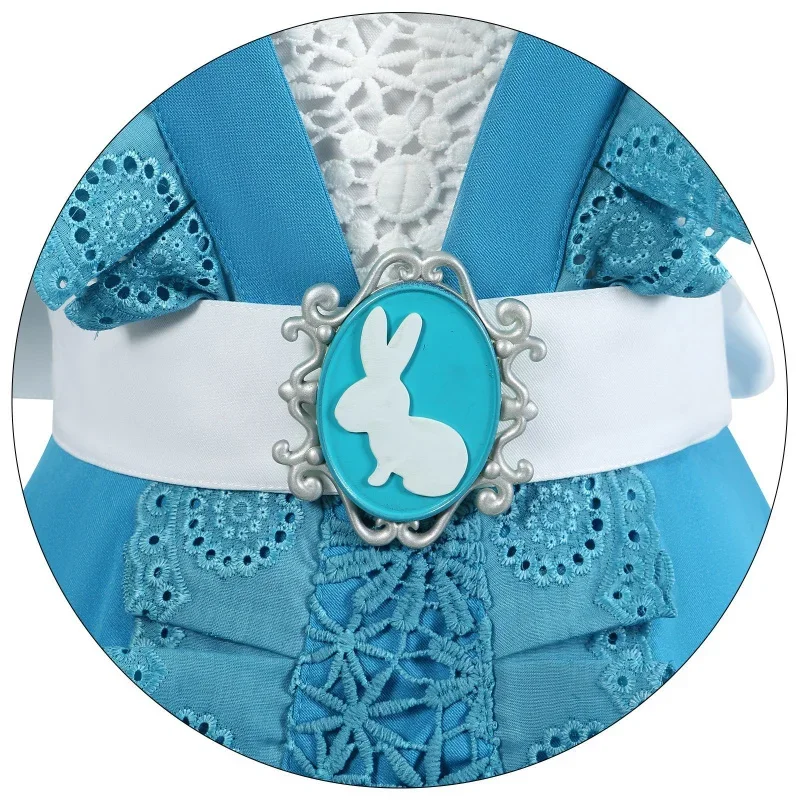 لعبة الهوية الخامس الصحفي زي أليس فستان النوم أنيمي الزي جمع ثنائي الأبعاد تأثيري حلي 2025 الساخن #5