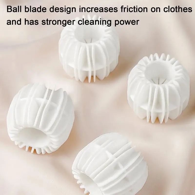 Laundry Balls Set Washing Machine Washer Ball Anti-Tangling Laundry Balls Reusable Portable Laundry Balls 2X Laundry Room Home