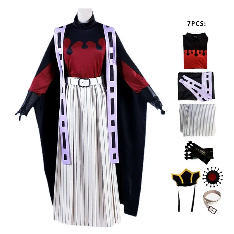 Anime Demon Slayer Cosplay Douma Cosplay Costume Wig Fan Kimetsu No Yaiba Outfit Halloween Douma Cosplay Kimono Men Women