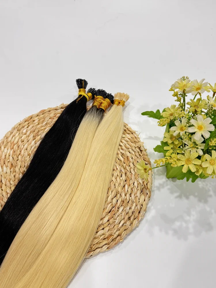 

Оптовая продажа, 100% настоящие человеческие волосы, прямые человеческие волосы I TIP, настоящие натуральные волосы без утка для плетения