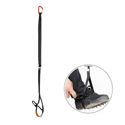Rock Climbing Adjustable Webbing Foot Loop Polyester Sling Ascender Belt Device Band Rock Climbing Equipment