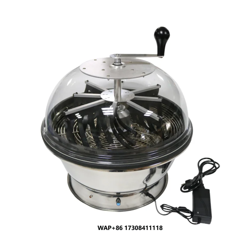 

16 Inch Electric Manual 2-in-1 Hydroponic Wet Dry Cut Bud Bowl Leaf Trimmer Garden Pruning Twisted Rotary Cutting Motor