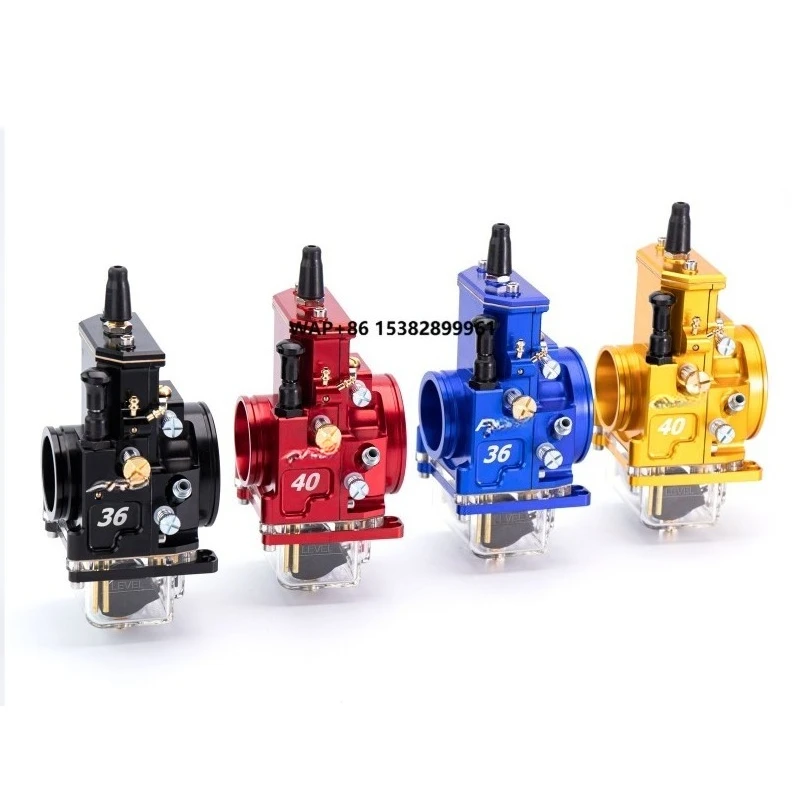 LECTRON Billetron PRO-SERIES 36 38 40 mm 2-Stroke Aluminum Carburetor CNC New for Off-road Motorcycle