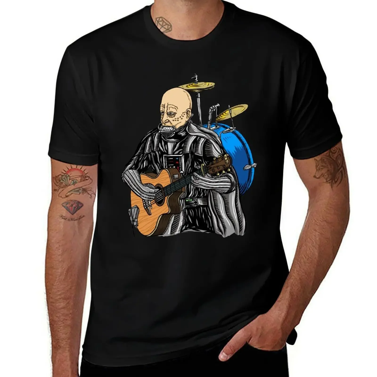 

Dark Side Jam Session T-Shirt luxury designer oversized graphic tee funny shirt cotton croswit shirt man shirts graphic tee men