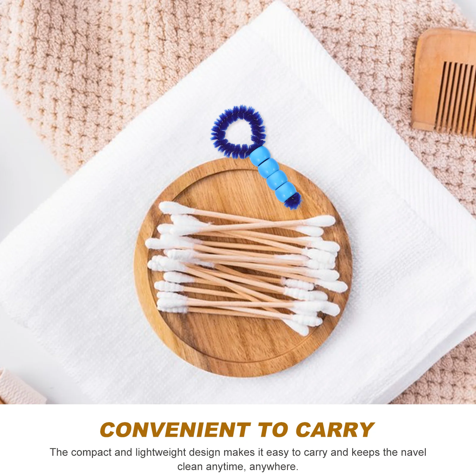 

Portable Belly Button Cleaning Brush Soft Head Navel Cleaner Small Brush Gentle Cleaning Tool Comfortable Skin Care Practical