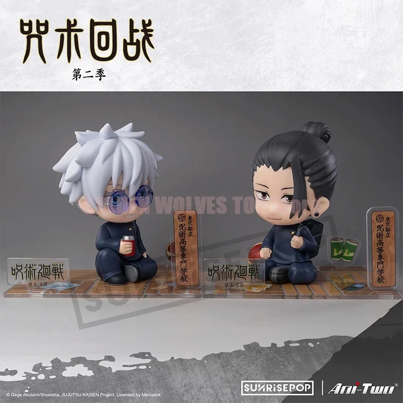 

Jujutsu Kaisen Anime Figures Satoru Gojo Figure Geto Suguru Figures Pvc Models Scene Signage Cute Collectible Toys Ornament Gift