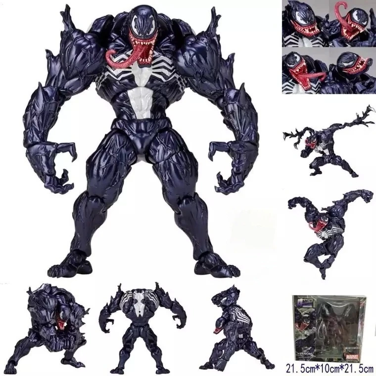 Marvel Blue Box Venom Series Carnage The Amazing Spider-Man Figura de acción articulada Edición original