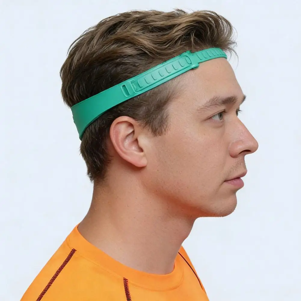 1PCS Adjustable Haircut Shaving Template DIY Curved Hair Headband Home Cutting Guide Silicone Hair Styling Trimming Tool B9H2