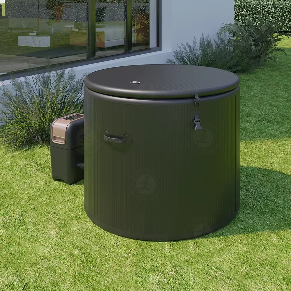 Inflatable Single Person Jaccuzzis Portable Outdoor Spa Hot Tub For Massage Bubble Spa Inflatable Spa Pool Air Jet