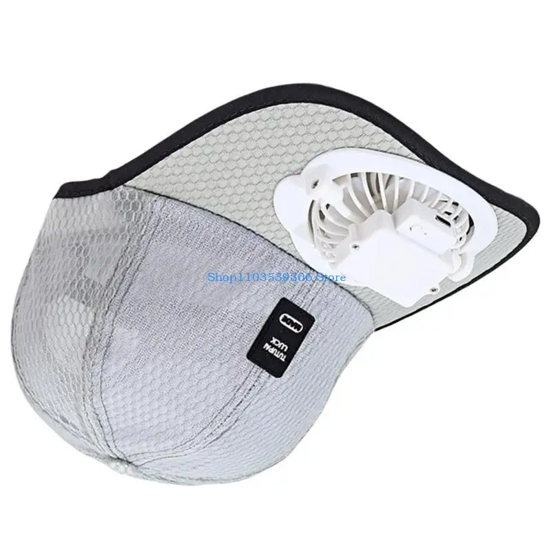 400A Sunshade Sports Hat Breathable Baseball Hat with Electric Fan Breathable Hat