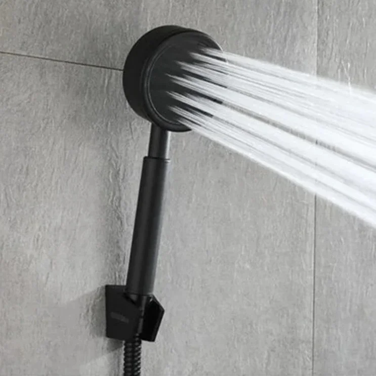 

Насадка для душа с наддувом SUS 304, ручная насадка для душа из нержавеющей стали для ванной комнаты, экономия воды, насадка-распылитель высокого давления