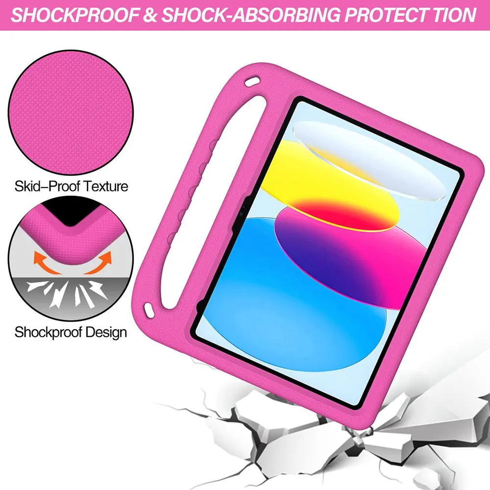 Case for Apple iPad A16 the 11th Gen 11.0 inch 2025 Tablet EVA kids cover for iPad 10th Gen 2022 10.9 inch Stand Protect Shell - view 6