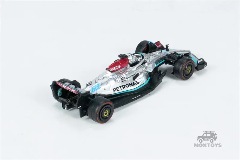 Tarmac Works 1:64 MB F1 W13 E#63 G.Russell Sao Paulo Grand Prix 2022 Winner Diecast Model Car