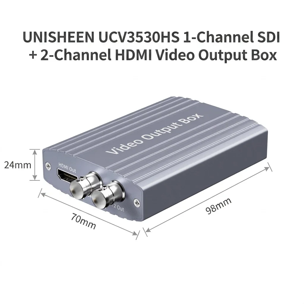 UNISHEEN 1080p Multi Monitor Linux Mac Grabber Dongle HDMI SDI VIDEO Output Display Card