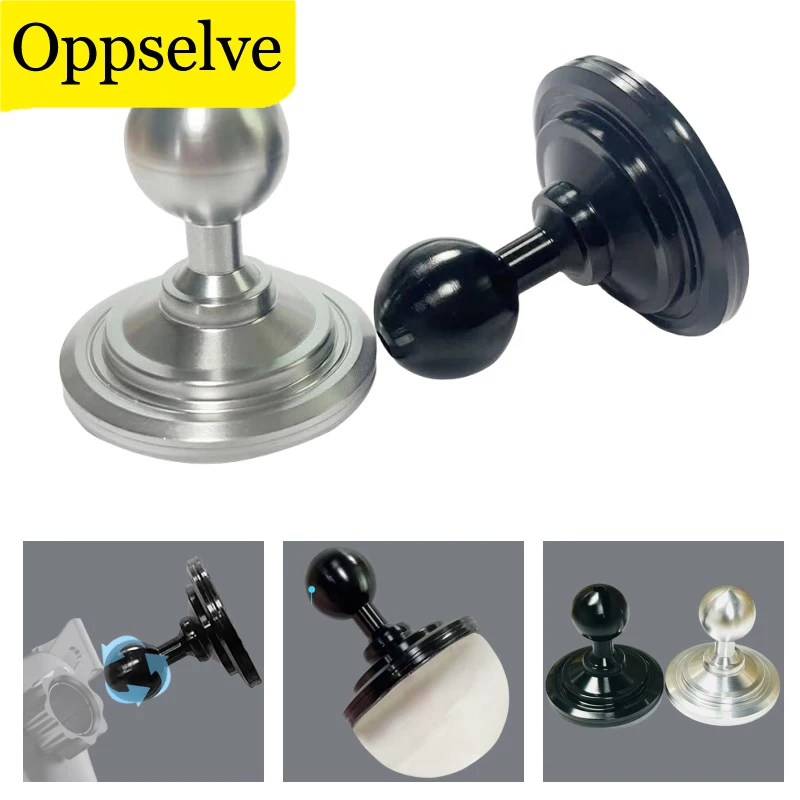 High Quality 17mm Ball Head Car Phone Bracket Base Anti-Shock Gravity Mobile Phone Stand For iPhone Samsung XiaoMi 14 15 HuaWei