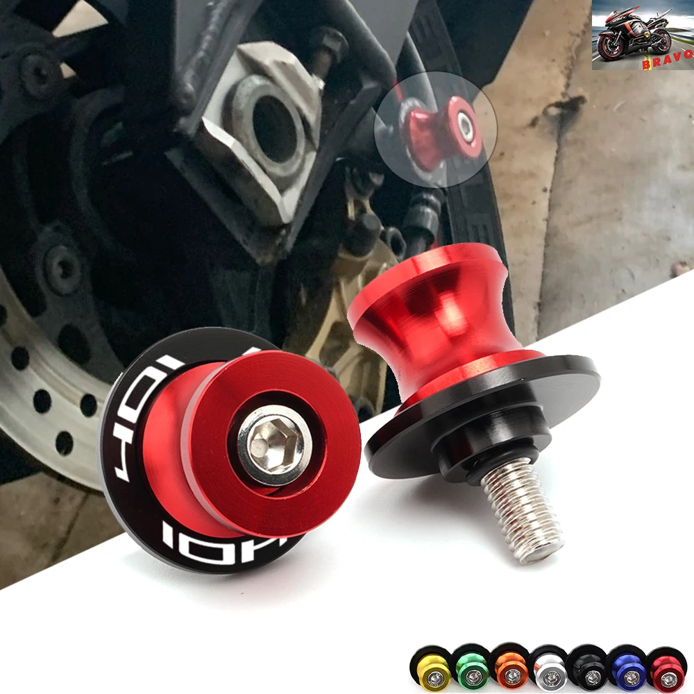 

Logo For Husqvarna Svartpilen 125 250 401 701 Norden 901 Swingarm Spools Sliders Stand Screws CNC Accessories Bolts M10