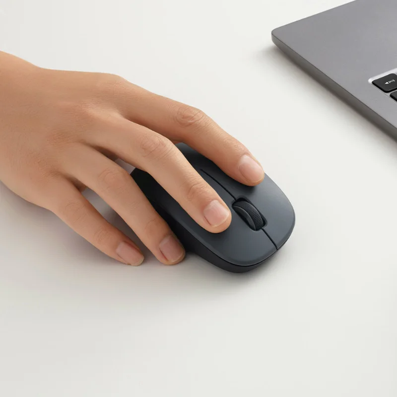 Original Xiaomi Wireless Mouse Comfort Edition 2.4GHz USB Receiver High Precision Sensor For macOS Andriod Portable Silent Mouse