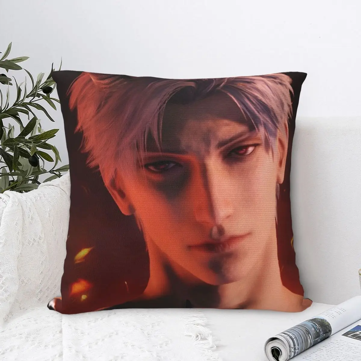 Sylus Love And Deep Space Boyfriends Pillow Case Cushion Cover Soft Pillow Cover Morden Pillowcases For Wedding Party Home Decor