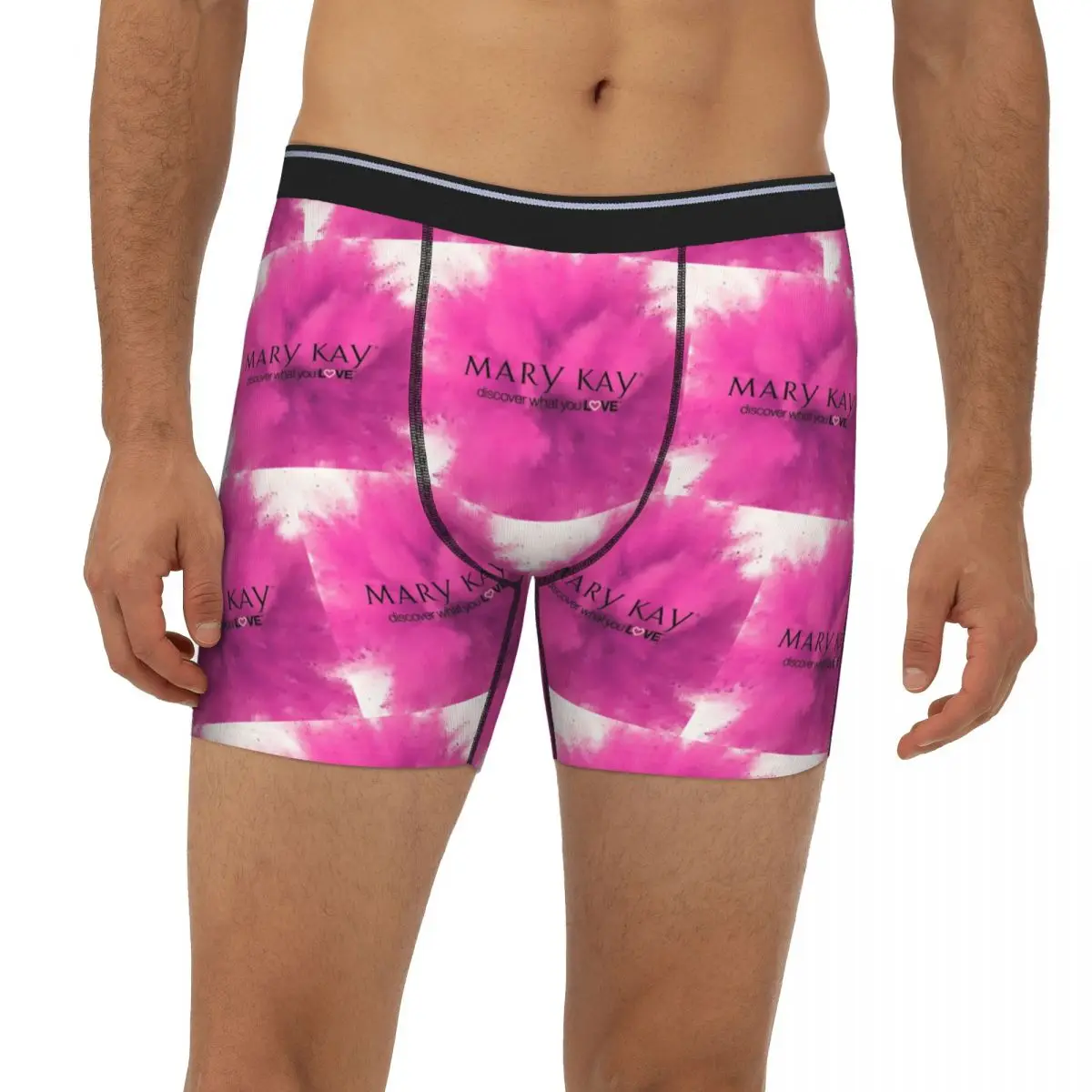 

Длинные трусы-боксеры Mary Kay, короткие мужские трусы, удобное нижнее белье для мужчин, подарки бойфренду