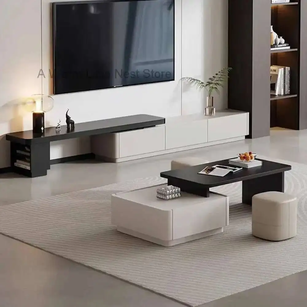 

Storage Tv Table Cabinet Luxury Minimalist Background Living Room Tv Cabinet Hiding Handles Muebles De Salon House Accessories