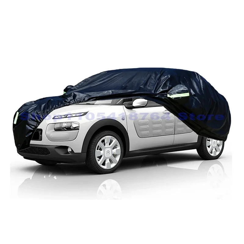 Car Cover Outdoor Protection Full Exterior Snow Cover Sunshade Dustproof Protection Cover For Citroen C4 Cactus