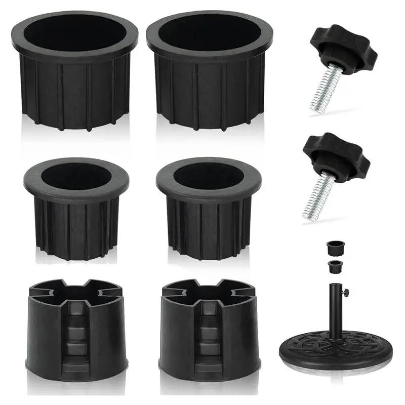 ABZF 2026 8 Pcs Umbrella Base Stand Hole Ring Plug Cover and Cap Patio Umbrella Stand Replacement Parts Stand Base Stabilizer