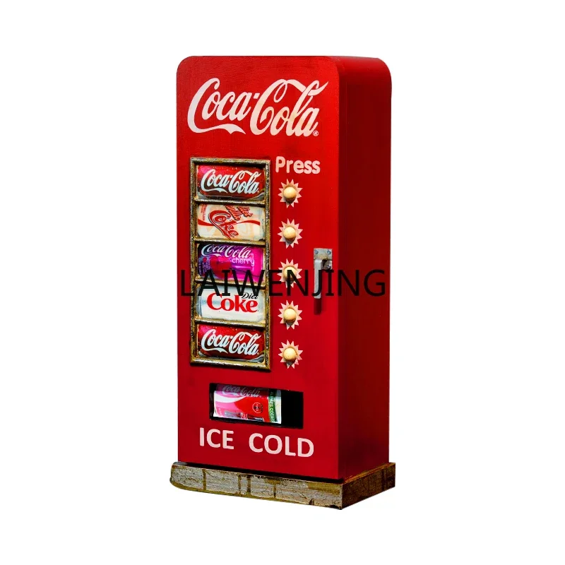 LYN American Coca-Cola vending machine model window floor-to-ceiling large-scale ornament