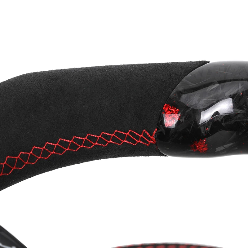 For  Carbon LED Steering Wheel for F10 F30 F31 F32 X5M F97 M1 M2 Button Leather Material