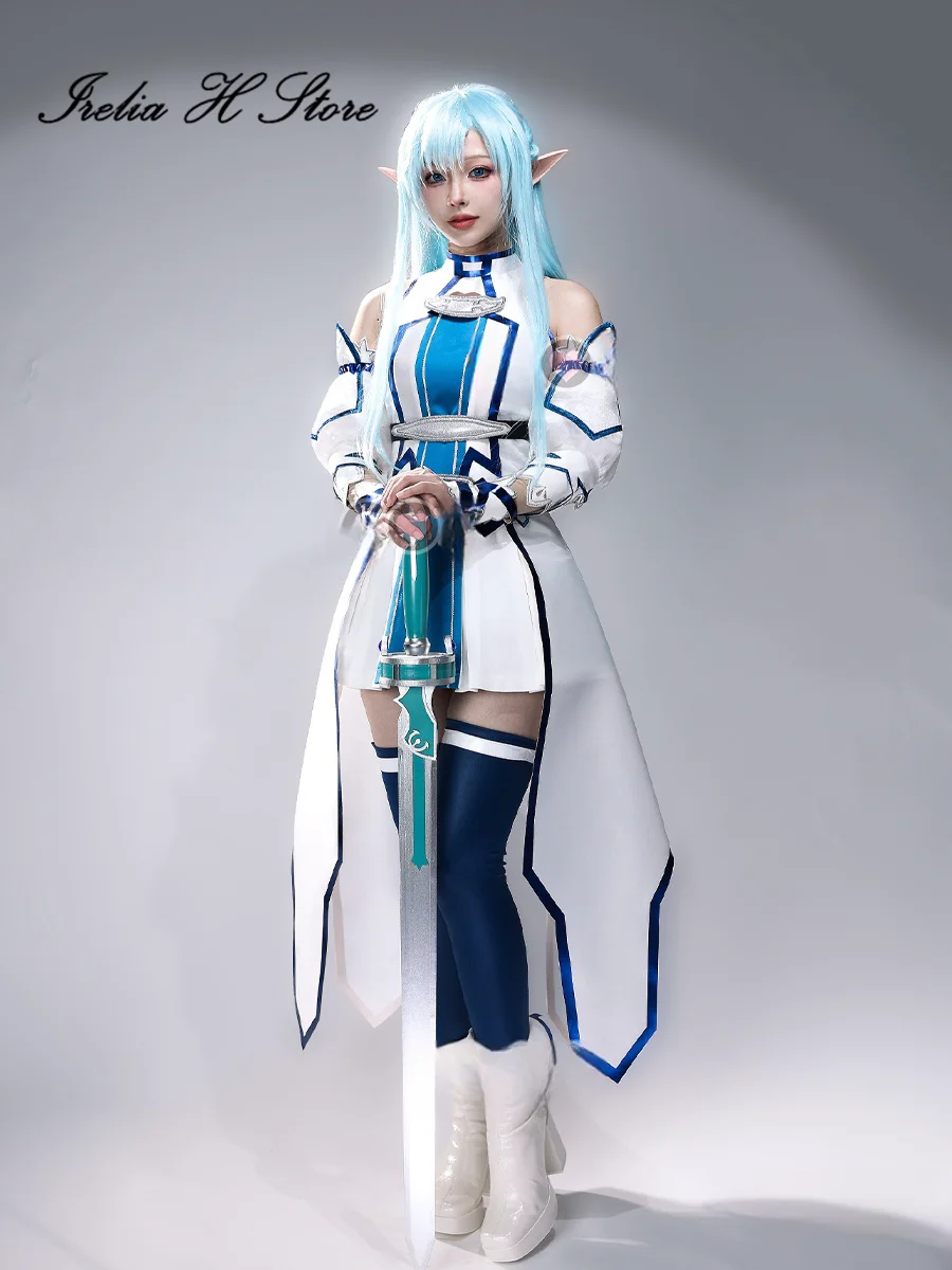 Irelia h Yuuki asuna-女性のコスプレ衣装,ソードアート,オンライン,アニメドレス,ハロウィーンの衣装,在庫あり