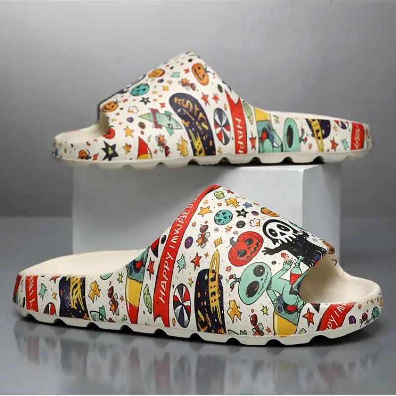 Sandálias masculinas moda casual tamanho grande chinelos masculinos com solas grossas luz caminhadas ao ar livre wading toe pitada chinelos masculinos