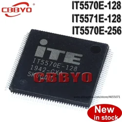 (1piece)100% New IT5570E-128 IT5571E-128 IT5570E-256 CXA CXS QFP-128 Chipset