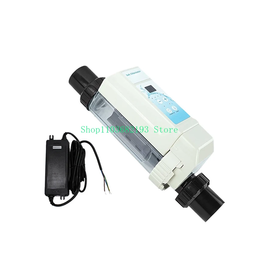 EC8/EC12/EC16/EC20 Swimming Pool Chlorinator Saltwater Chlorine Generator Electrolysis Salt Chlorinator for Pool Hot Tub Spa 24V