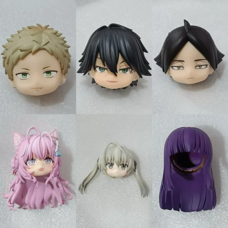 

GSC hair OB11 baby head doll accessories
