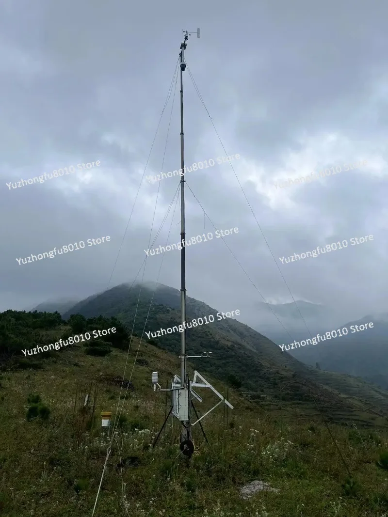 3 Meters 5m 6m 7m Mobile CCTV Sports Video Camera Communication Aluminum Tripod Portable Telescopic Mast