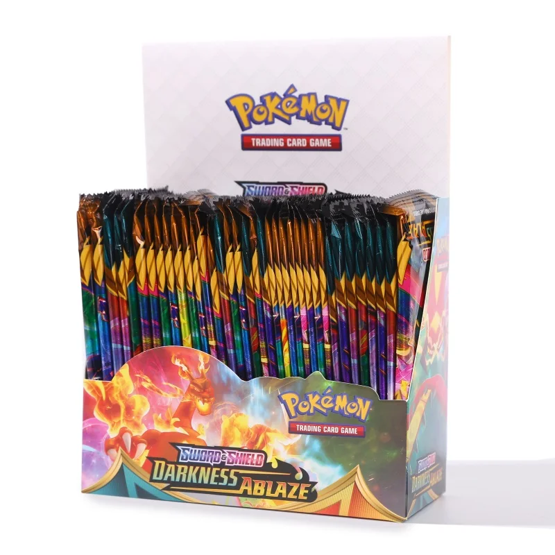 324Pcs English version Pokémon TCG: Sword shield Darkness Ablaze  Booster Box Pokemon Cards 36 Pack Box