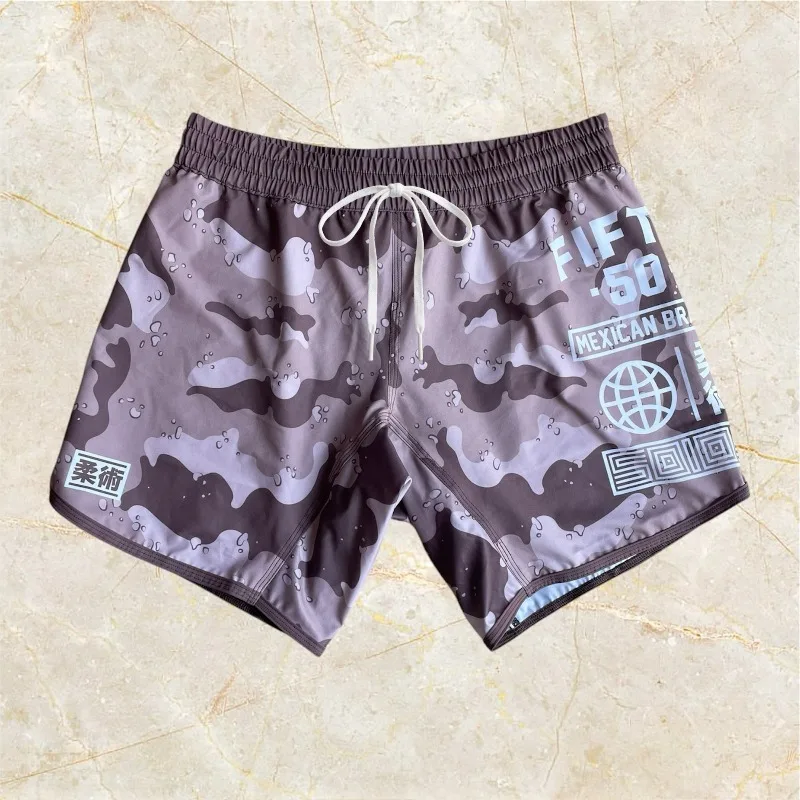 2026 Sommer Muay Thai Shorts Atmungsaktive Boxshorts für Herren Kickbox-Trainingshosen Elastischer Bund Kampfsport-Kampfshorts