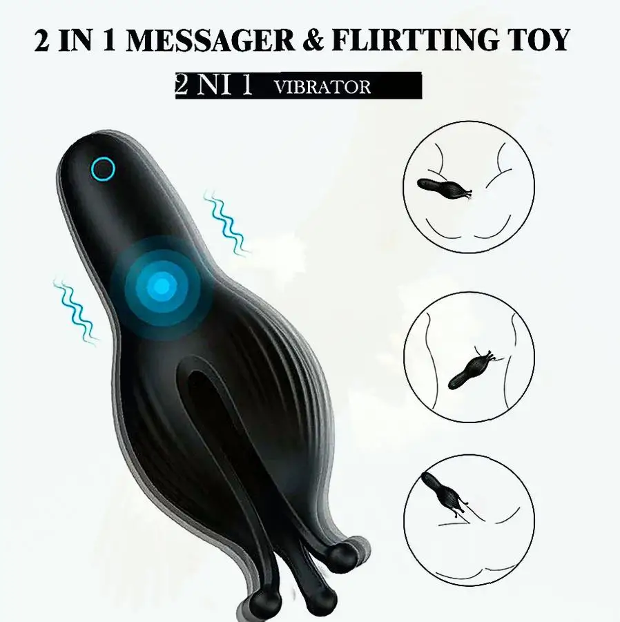 ذكر الاستمناء هزاز القضيب مدلك حشفة التمارين التلقائي جهاز استمناء الجنس عن طريق الفم تهتز لعبة الجنس الكبار للرجال #5