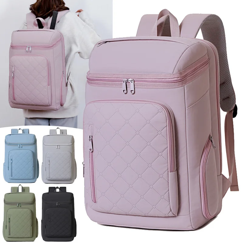 Badminton Tennis Backpack with Independent Shoe Compartment,Large Capacity Sports Laptop Bag for Gym & Travel,Racquet Rucksack