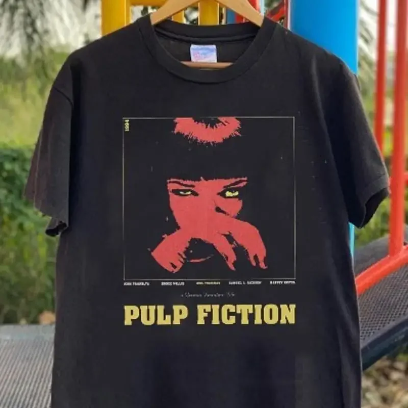 Vtg Pulp Fiction unisex retro unisex style t-shirt S-5XL QT8444