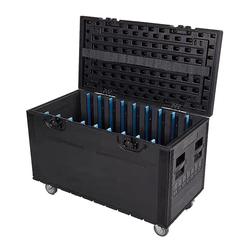 

Customized PE Material LED Screen Protective Case, Mixer Case, LED Display Accessories, Plastic Flight Case with Wheels