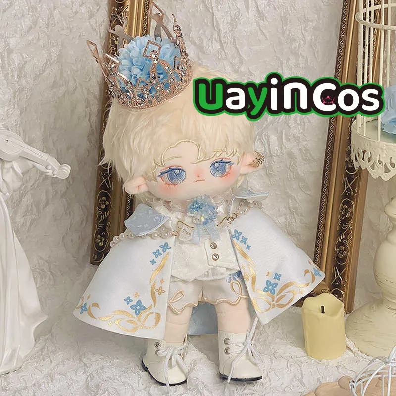 

20 см кукольная одежда принц рыцарь милая рубашка галстук-бабочка жилет плащ одежда костюм аксессуары для кукол аниме игра игрушка подарки для детей