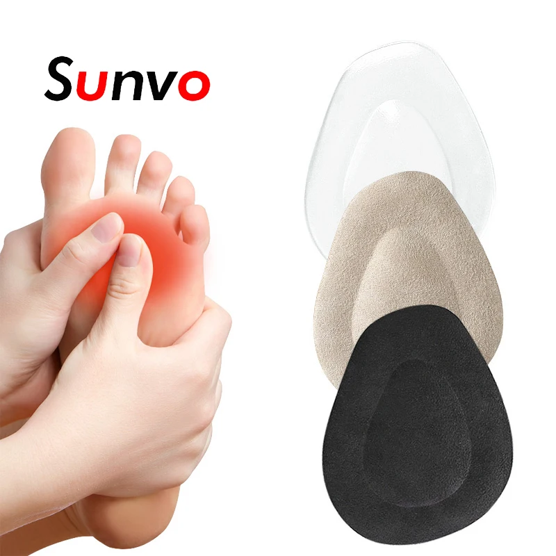 Metatarsal Gel Ball Pad for Foot Cushions Forefoot Pain Support Care Women High Heel Shoe Gummies Blister Prevention Inserts