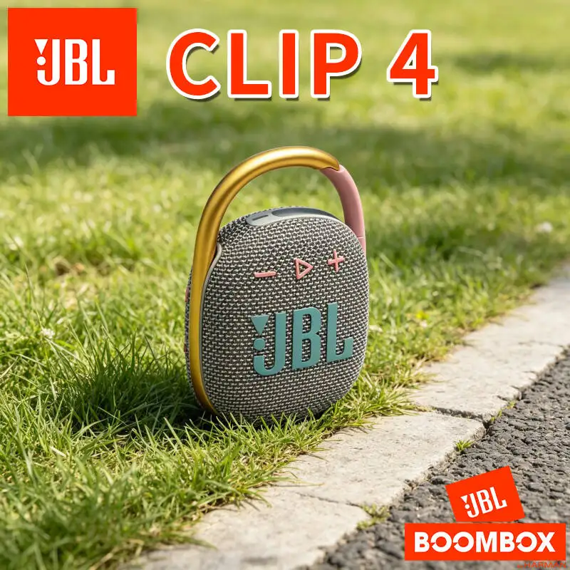

Brand New JBL Clip 4 Toddler Outdoor Speaker Safe No Sharp Corner Parent-child Outdoor Play Music Speaker