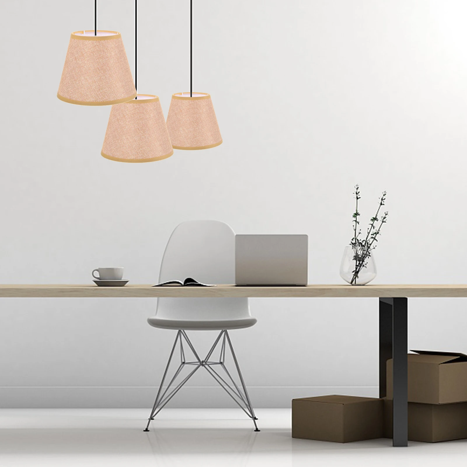 

Тканевый абажур с мультяшным принтом для настольной лампы, декоративный светильник для барабана, украшение для дома, фестиваля, абажуры